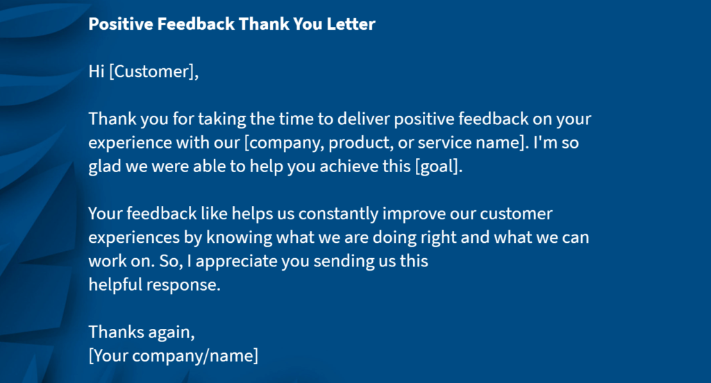 Email Customer Service